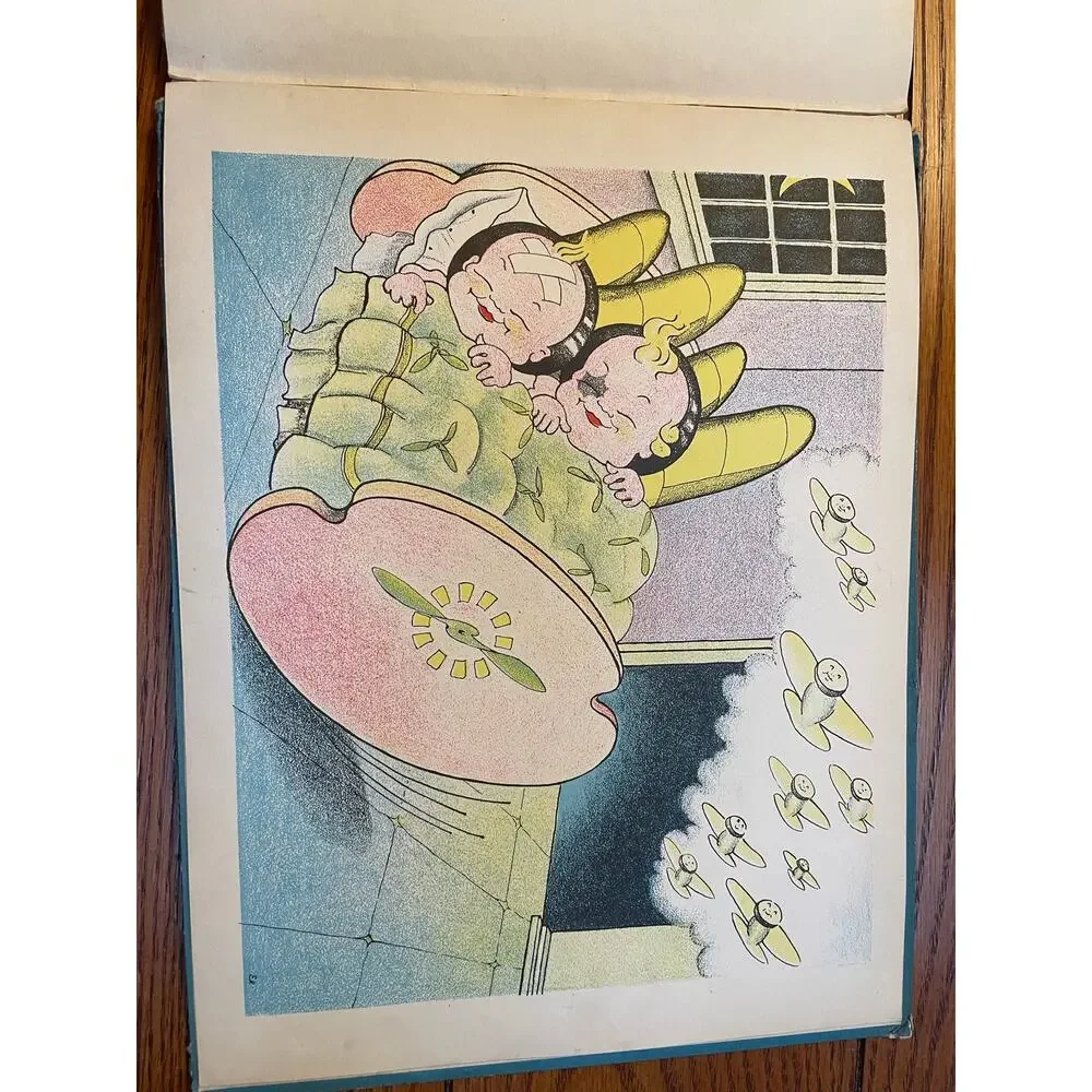 1936 Air Babies Elvy Kalep Amelia Earhart Foreword Aviation Picture Book